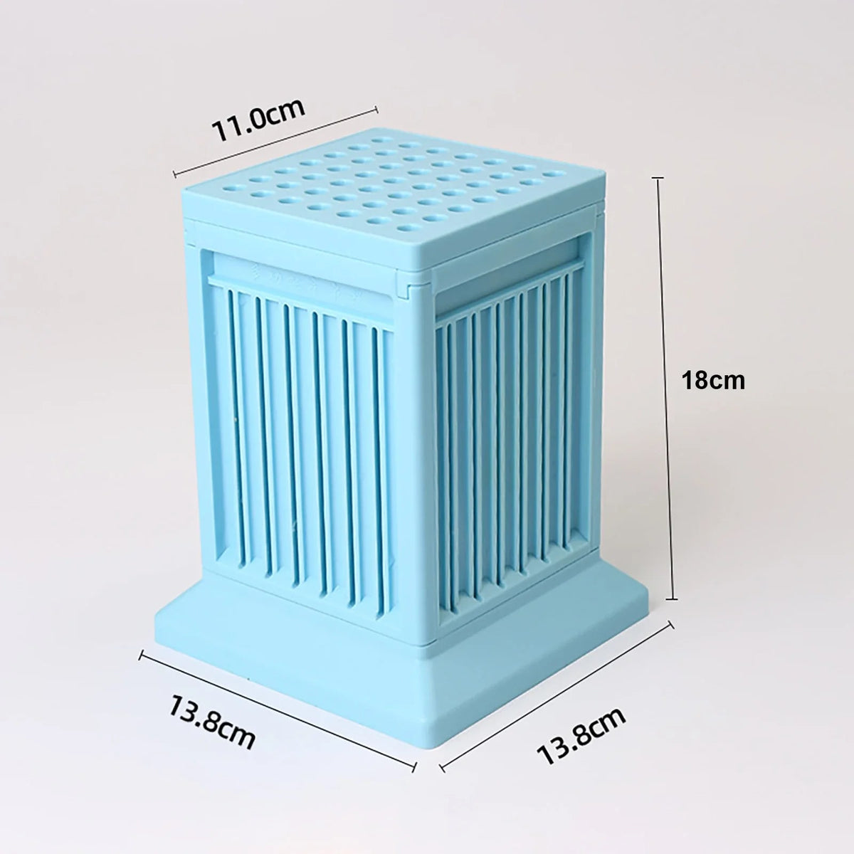 49-Hole BBQ Meat Skewer Maker Tool Box, 18 x 13.8 x 11 cm