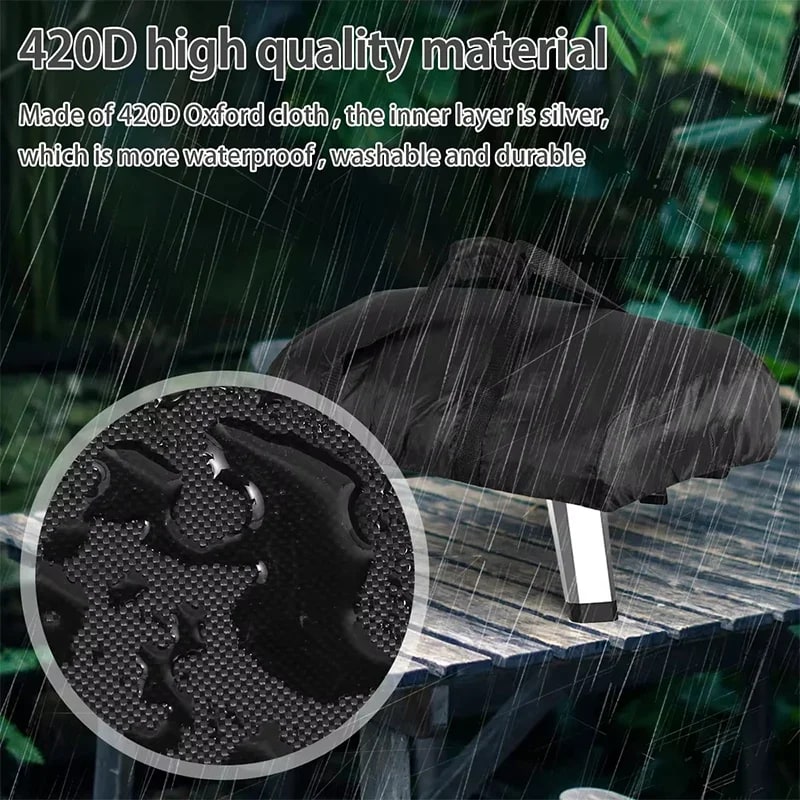 Pizza Oven Cover for Koda 12 and Koda 16, Black 210D Oxford Fabric