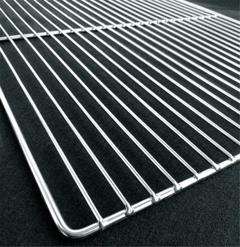Metal BBQ Grill Rack Mesh Grate, 17 Sizes for Cooking, Baking and Barbecue