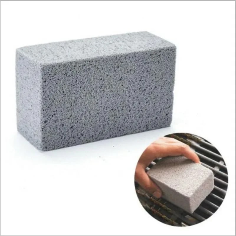 BBQ Grill Cleaning Stone Block, High-Pressure Sponge, 10 x 7 x 4cm
