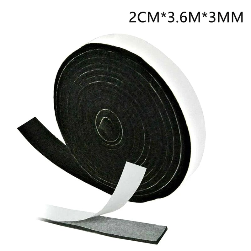 BBQ Smoker Gasket Sealing Tape, Fire-Resistant Fibre, 2cm x 3.6m