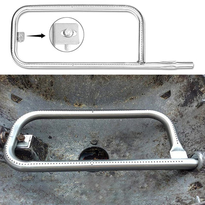 17-Inch Grill Burner Replacement for Weber Q100, Q120, Q1000, Q1200 and Baby Q