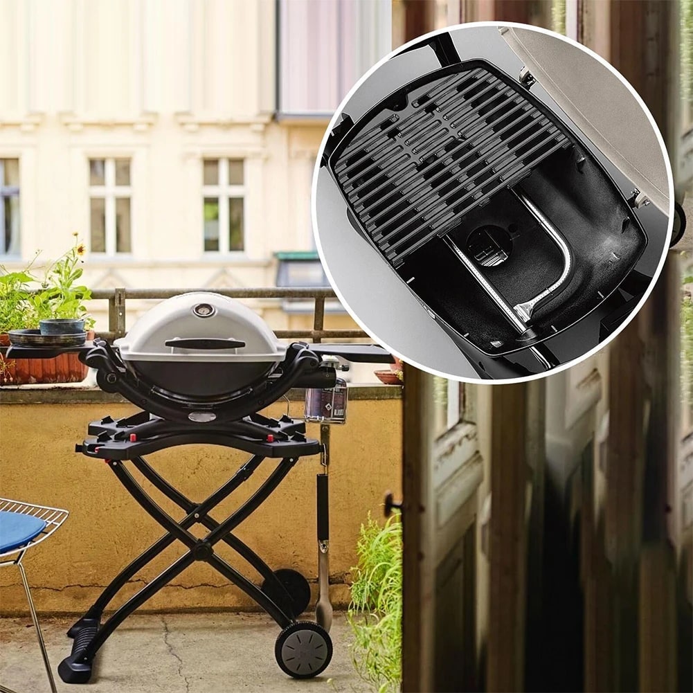 17-Inch Grill Burner Replacement for Weber Q100, Q120, Q1000, Q1200 and Baby Q