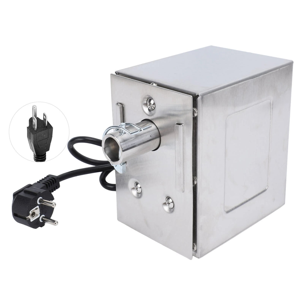 Electric Grill Rotisserie Replacement Motor, 45W, 200-250kg Torsion, 2-3RPM, 100-240V