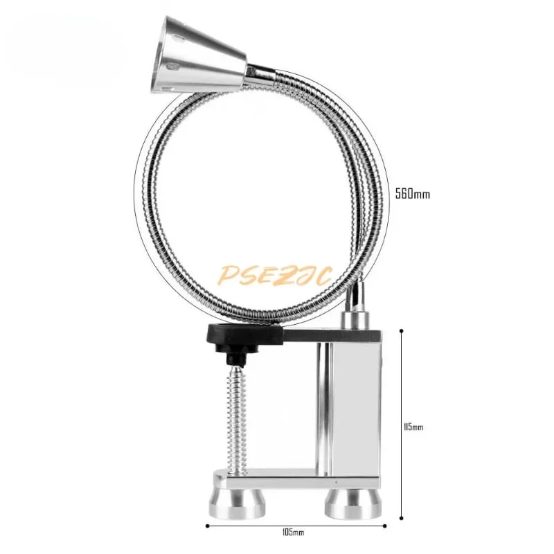 bbqdeals Adjustable Flexible BBQ Grill Light, 12 LED Aluminium Alloy Lamp