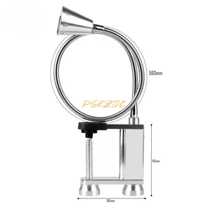 bbqdeals Adjustable Flexible BBQ Grill Light, 12 LED Aluminium Alloy Lamp