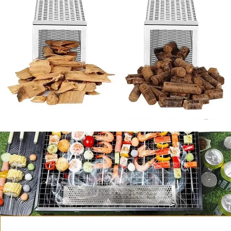 500g Natural Wood Chips, Pellets or Sawdust for Cold Smoke Generators and Smoking Boxes