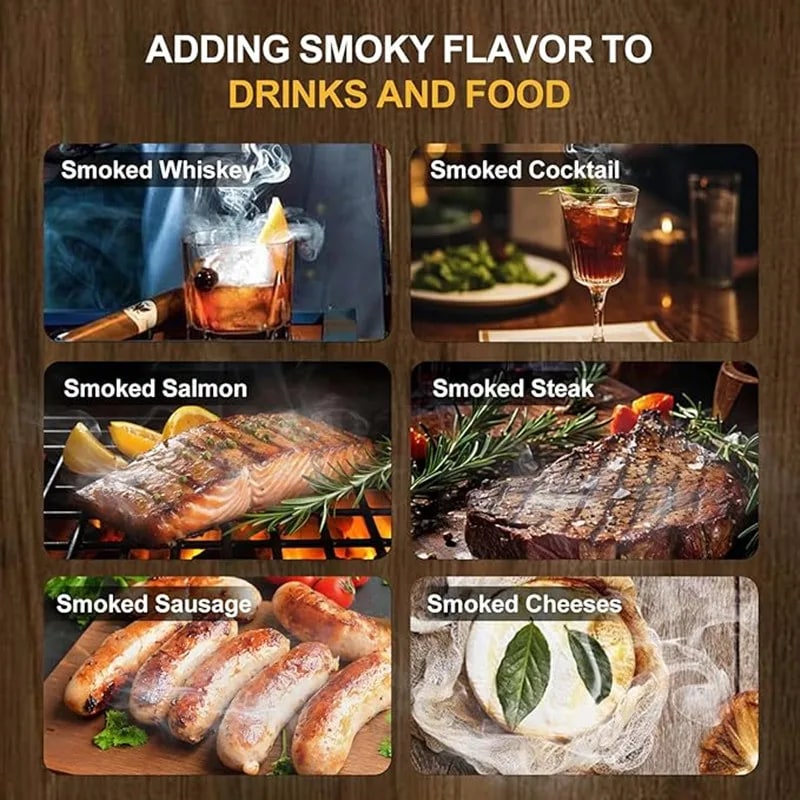 500g Natural Wood Chips, Pellets or Sawdust for Cold Smoke Generators and Smoking Boxes