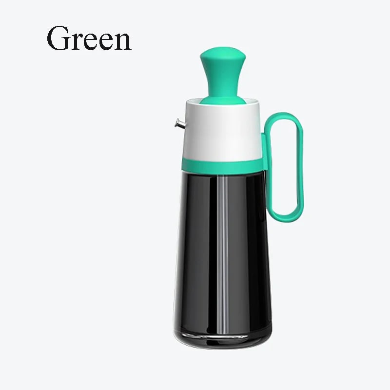 Silicone Oil Brush Dispenser for Barbecue, Baking and Pancakes, 135ml or 150ml - 550ML Green
