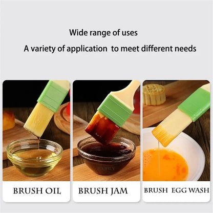 Basting Brush for BBQ, Baking and Pastry, PP Plastic, S/M/L