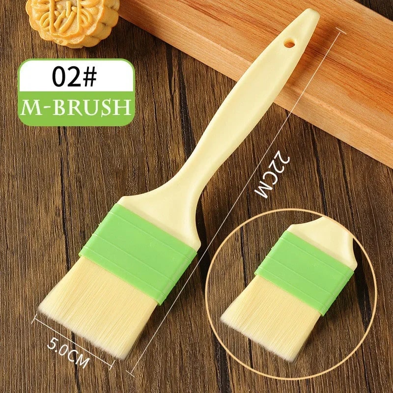 Basting Brush for BBQ, Baking and Pastry, PP Plastic, S/M/L - M