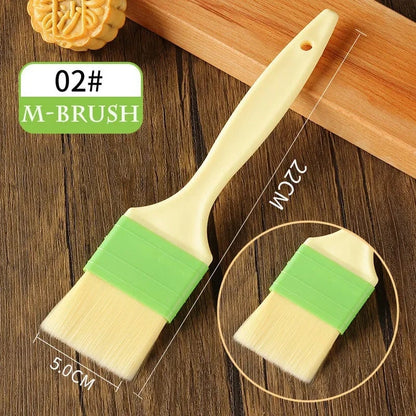 Basting Brush for BBQ, Baking and Pastry, PP Plastic, S/M/L - M
