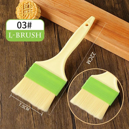 Basting Brush for BBQ, Baking and Pastry, PP Plastic, S/M/L - L