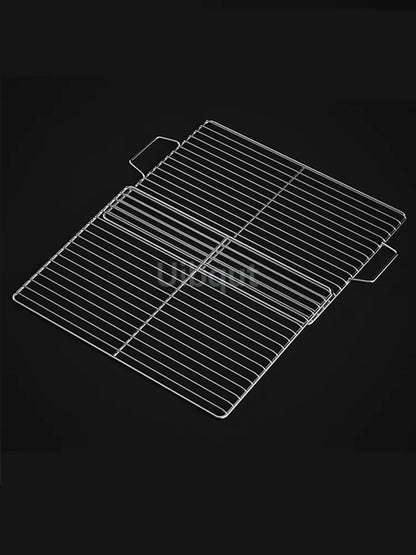 Metal BBQ Grill Grate with Two Handles, Multiple Sizes