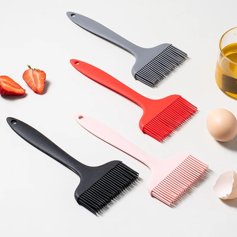 Rubber BBQ Basting Brush, 20.3cm, 9.3cm Head, Multiple Pack Options