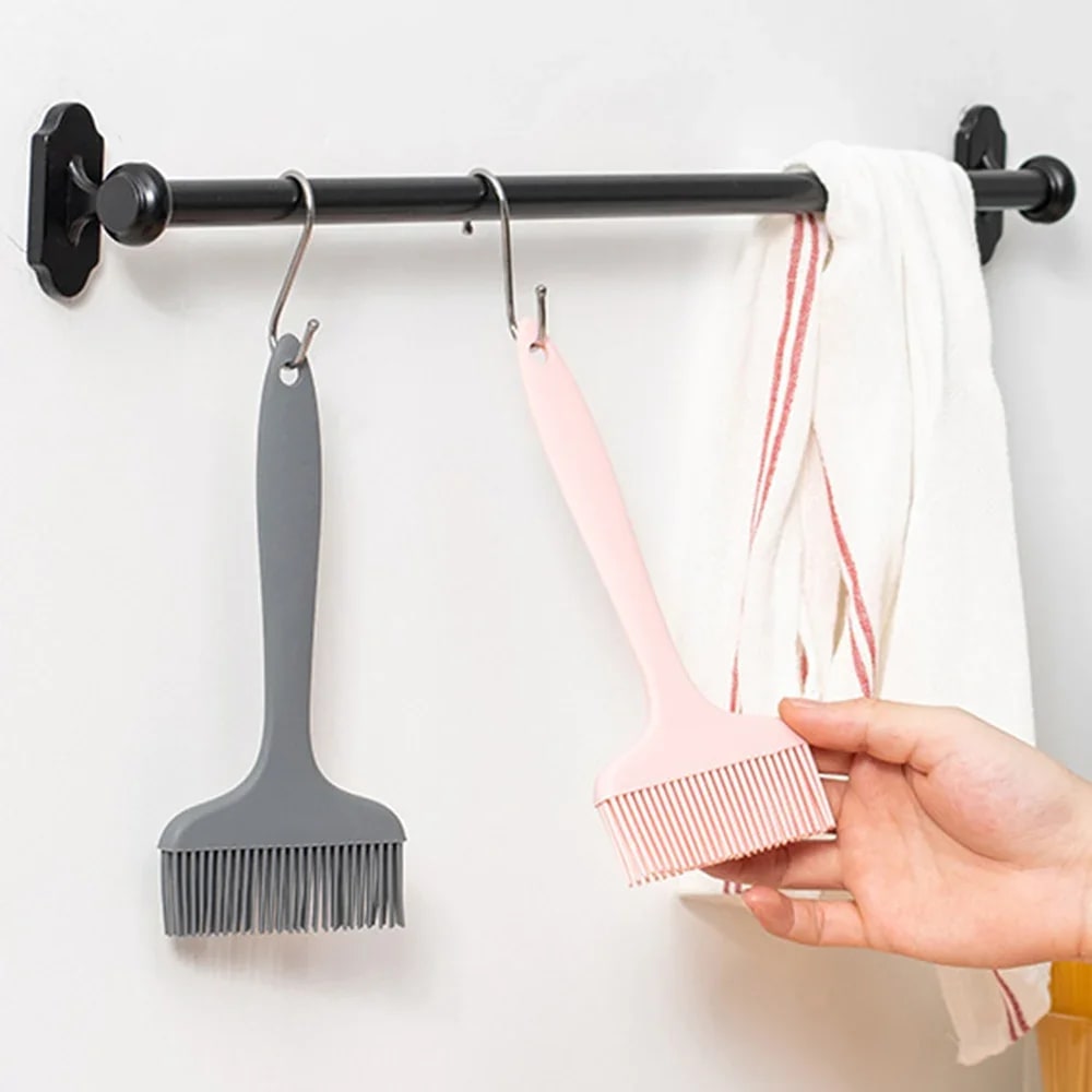 Rubber BBQ Basting Brush, 20.3cm, 9.3cm Head, Multiple Pack Options