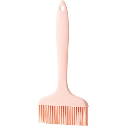 Rubber BBQ Basting Brush, 20.3cm, 9.3cm Head, Multiple Pack Options - 1Pc Pink