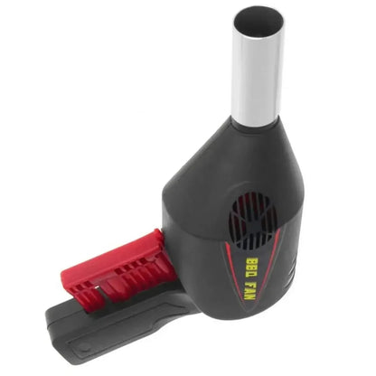 Manual BBQ Fan Blower for Charcoal Barbecues, Plastic, 19cm