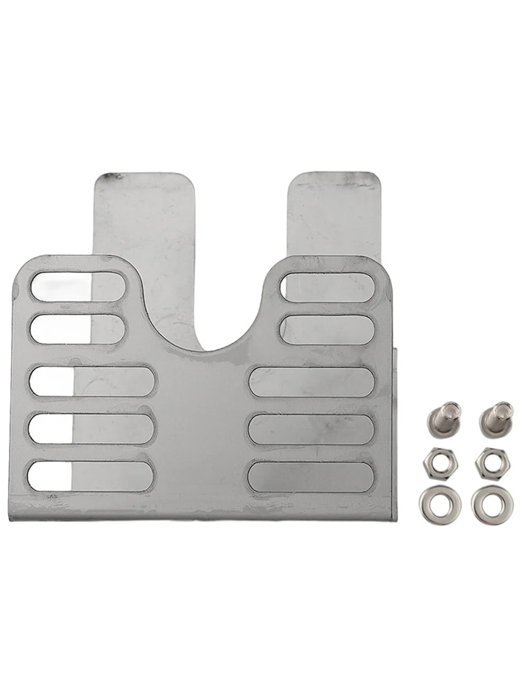 Sliding Rotisserie Motor Bracket Kit for 7.6 cm Grills, Iron or Stainless Steel - Stainless steel