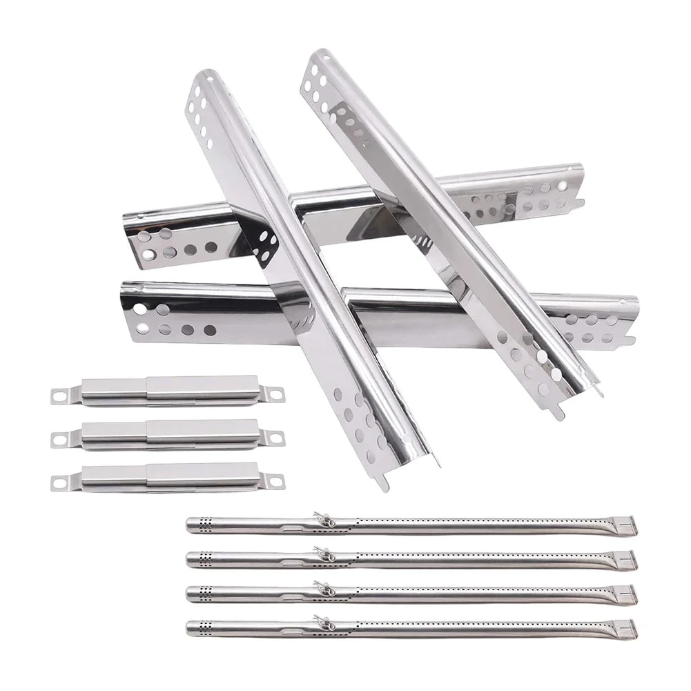 Stainless Steel Fire Separation Plate Set for Charbroil Performance 2-Burner Gas Grills