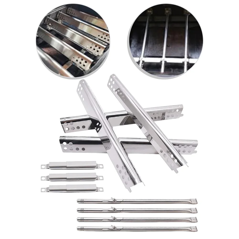 LEENKEA Stainless Steel Fire Separation Plate Set for Charbroil Performance