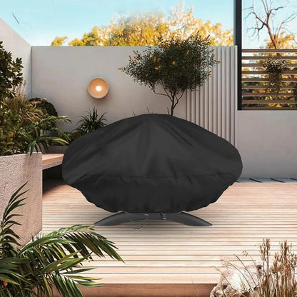Waterproof BBQ Grill Cover for Weber Q1000, Q2000 and Q200 Series Portable Grills