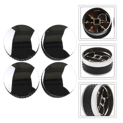 4-Pack Grill Control Knobs, Plastic BBQ Gas Stove Replacement, 50mm or 58mm