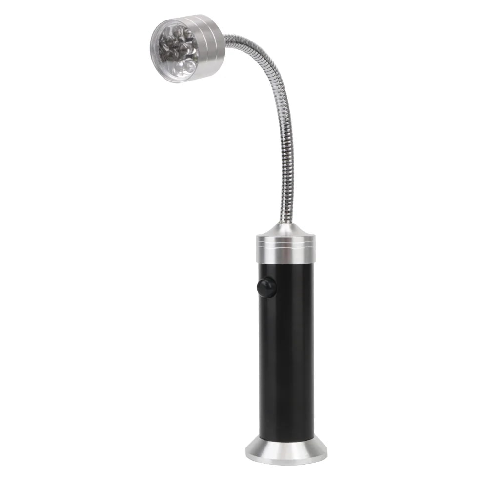 BBQ Grill Light, Black Metal LED Lamp with 360° Adjustable Neck