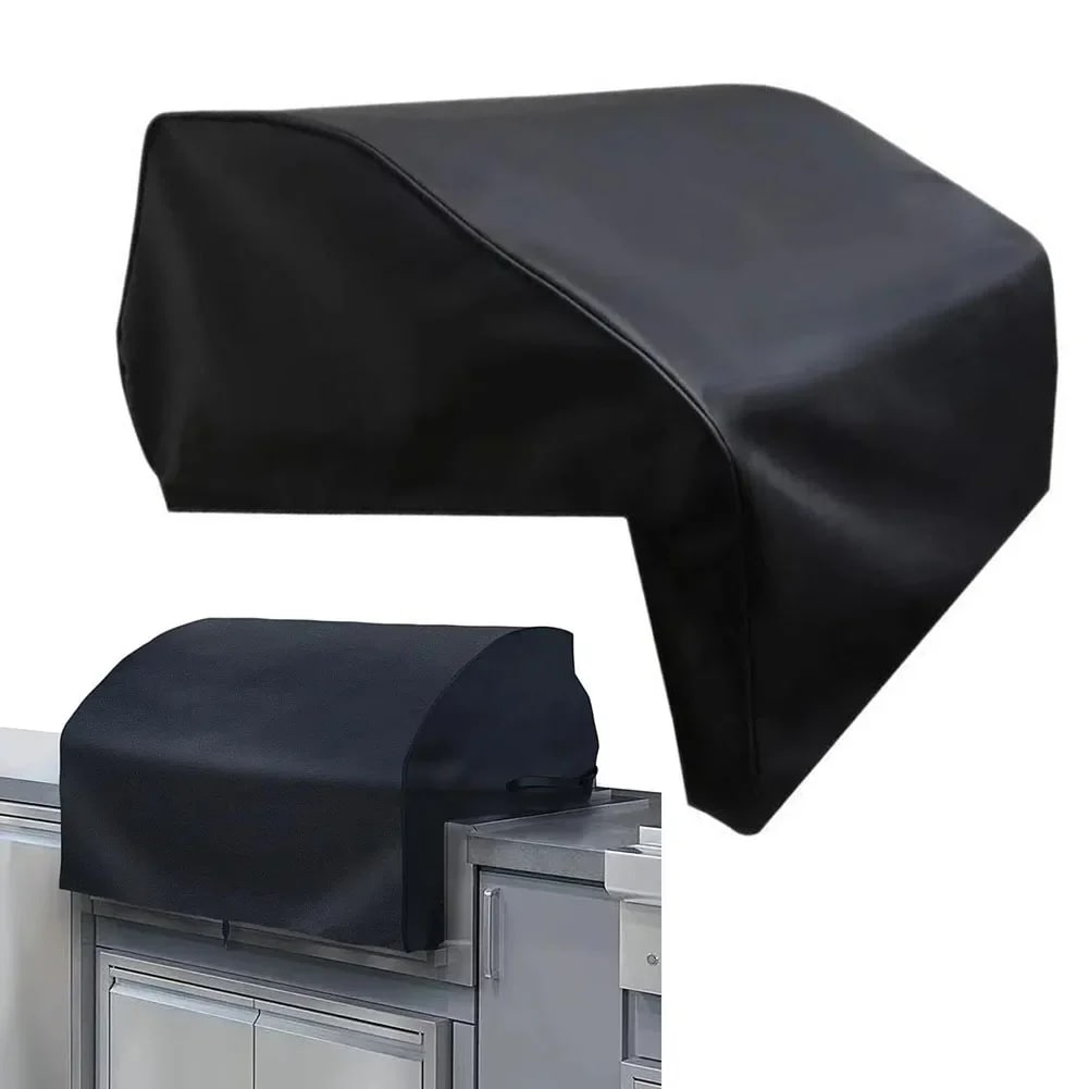 42-Inch Grill Cover, Black 210D Oxford Cloth, 107 x 57 x 38 cm