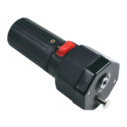 Battery-Operated Rotisserie Motor for BBQ Grills, Black, 3-3.5 RPM