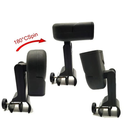 Portable LED BBQ Grill Light with Rotatable Dual Lamp Head and Clamp Mount