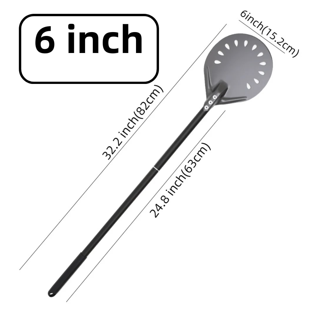 Metal Pizza Peel Paddle for Launching and Turning Pizza, 6 to 14 Inch Options, HEXINGYUAN - PURPLE