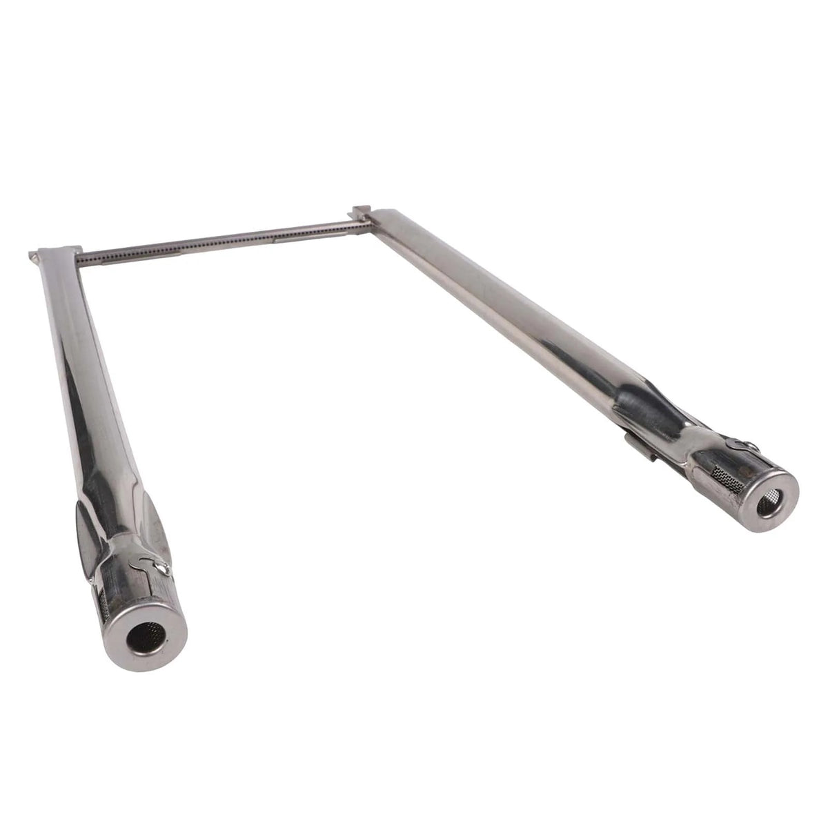 LEENKEA Barbecue Grill Burner, Silver, 457 x 267 mm, Front-Control Design