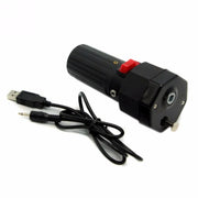 USB Barbecue Rotisserie Motor, Black Plastic, 3-3.5 RPM, CW/CCW