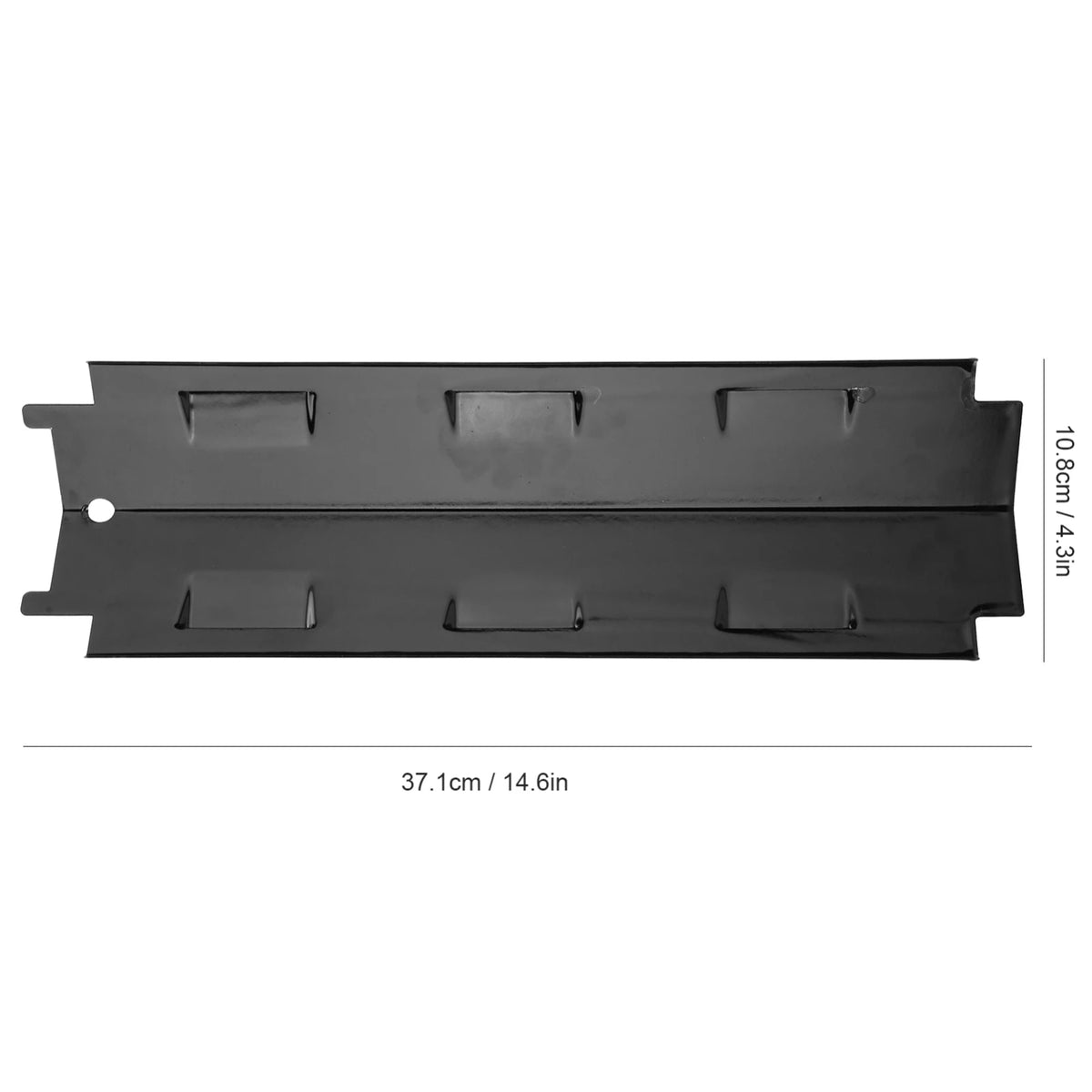 Qiilu Gas BBQ Heat Tent Replacement Parts, 2 Pack, 371 x 108mm, Charbroil Models