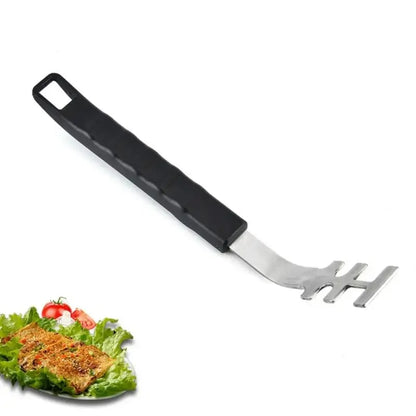 Stainless Steel Grill Grate Lifter with PP Handle, 27.5cm