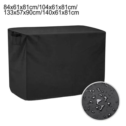 Waterproof Outdoor Prep Cart Cover, 420D Oxford Cloth, Black, 4 Sizes