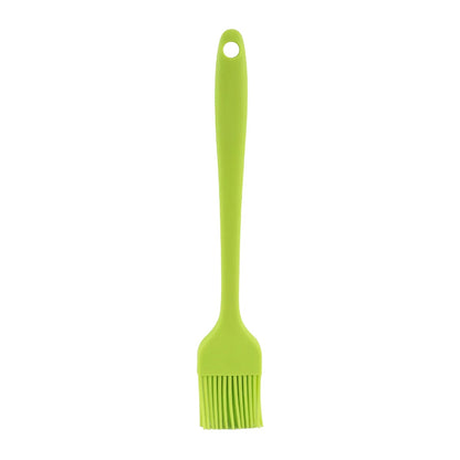 Rubber Basting Brush for BBQ, Baking and Cooking, 21 x 3.5 cm - 1pcs Green