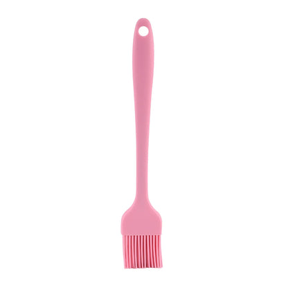 Rubber Basting Brush for BBQ, Baking and Cooking, 21 x 3.5 cm - 1pcs Pink