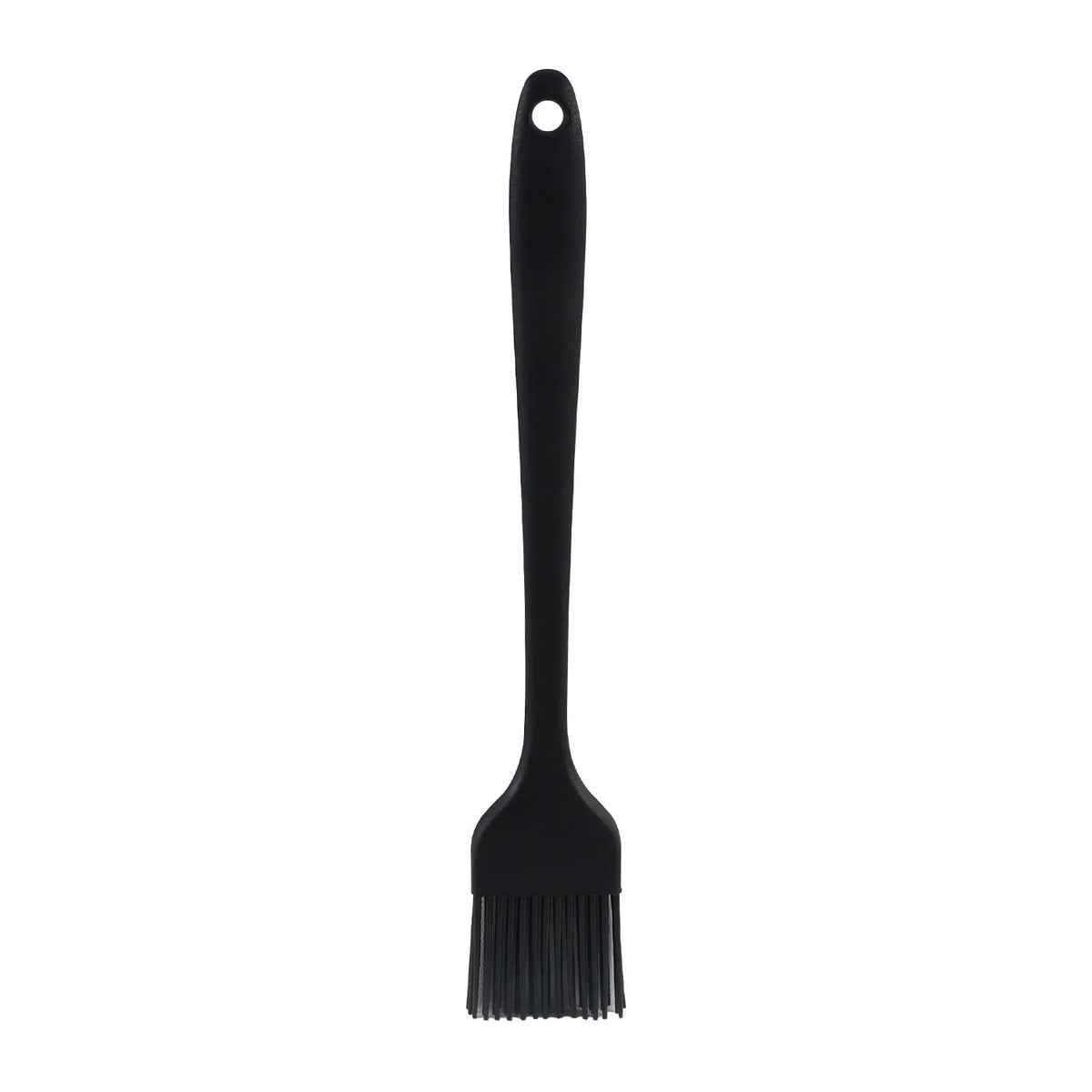 Rubber Basting Brush for BBQ, Baking and Cooking, 21 x 3.5 cm - 1pcs Black