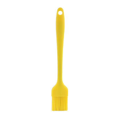 Rubber Basting Brush for BBQ, Baking and Cooking, 21 x 3.5 cm - 1pcs Yellow