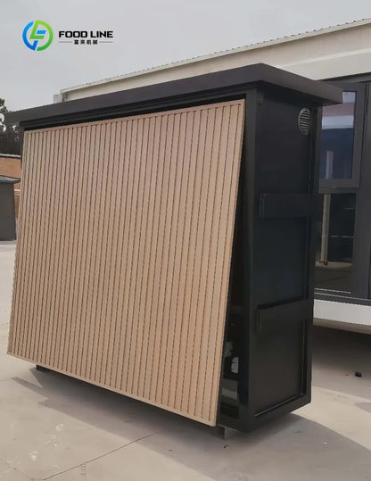 Outdoor Mobile Modular Kitchen Unit G-04 Expandable Container