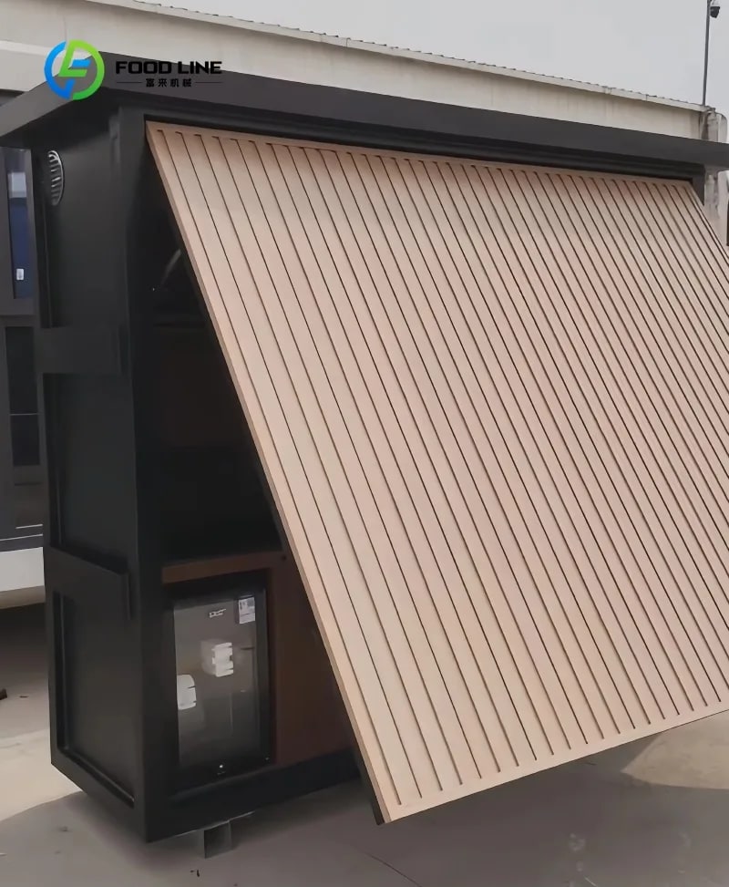 Outdoor Mobile Modular Kitchen Unit G-04 Expandable Container