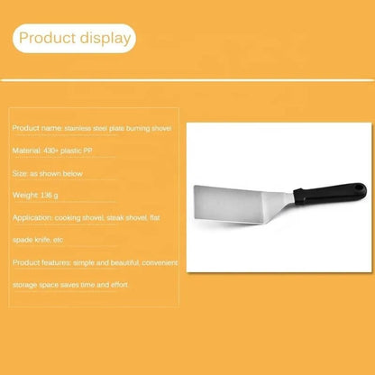 BBQ Spatula Set, Metal Griddle Turners, Spatula and Scraper Tools