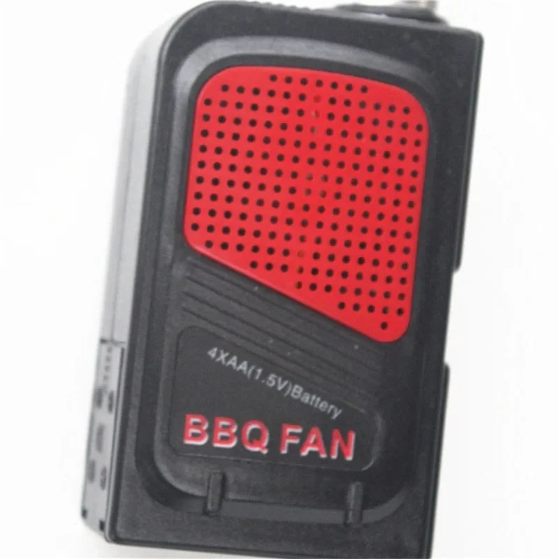 Portable Electric BBQ Air Blower Fan, 4 x AA Battery, With or Without Handle