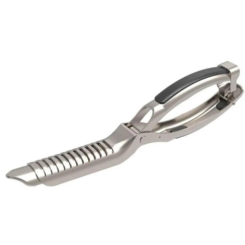 Metal Rib Membrane Remover Tool, Silver, 18 x 1.8 x 5cm