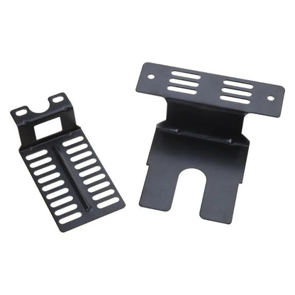Metal Grill Motor Bracket Set for Rotisserie Rod Racks, Black