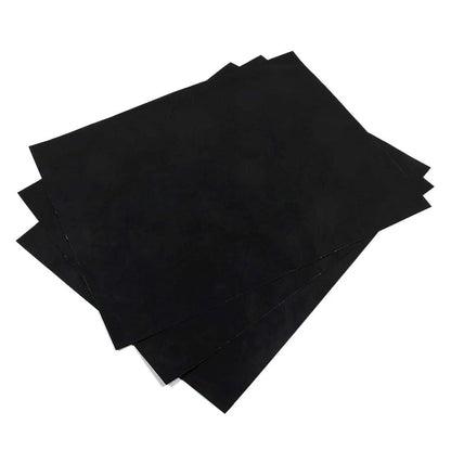 Metal BBQ Grill Mat Sheets, Reusable, 33 x 40cm or 50 x 40cm, Black