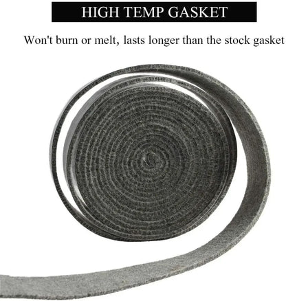 High-Temperature Kamado BBQ Smoker Gasket Tape, 3.6m x 20mm x 3mm