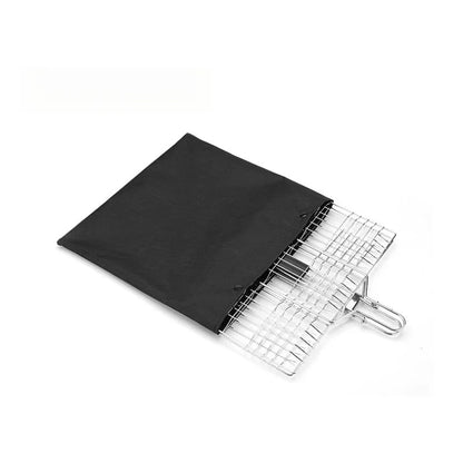 Large Metal BBQ Grill Basket for Meat and Vegetables
